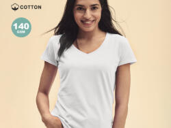 Camiseta Mujer Blanca Iconic V-Neck