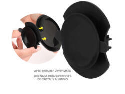 Ventosa Soporte Luz Emergencia V16 Karlon