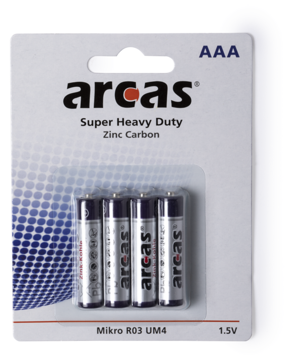 Blister 4 Pilas 1,5V AAA/ R03 - Imagen 4