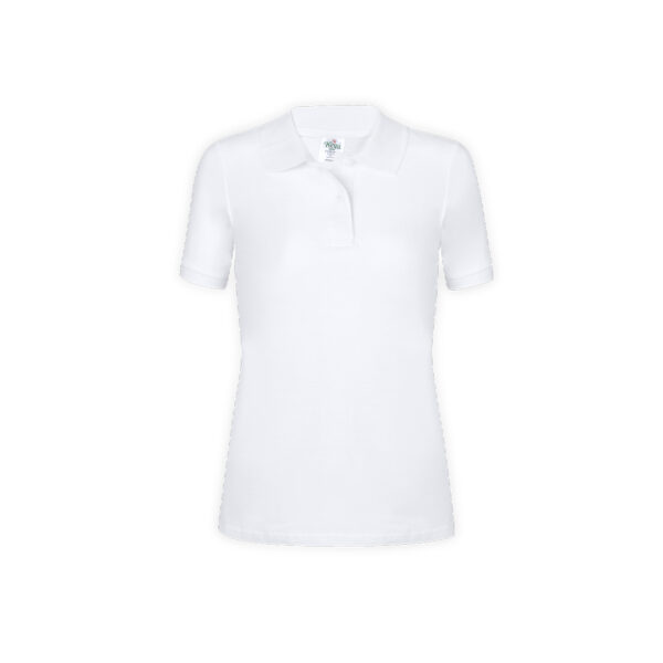 Polo Mujer Blanco "keya" WPS180 - Imagen 2