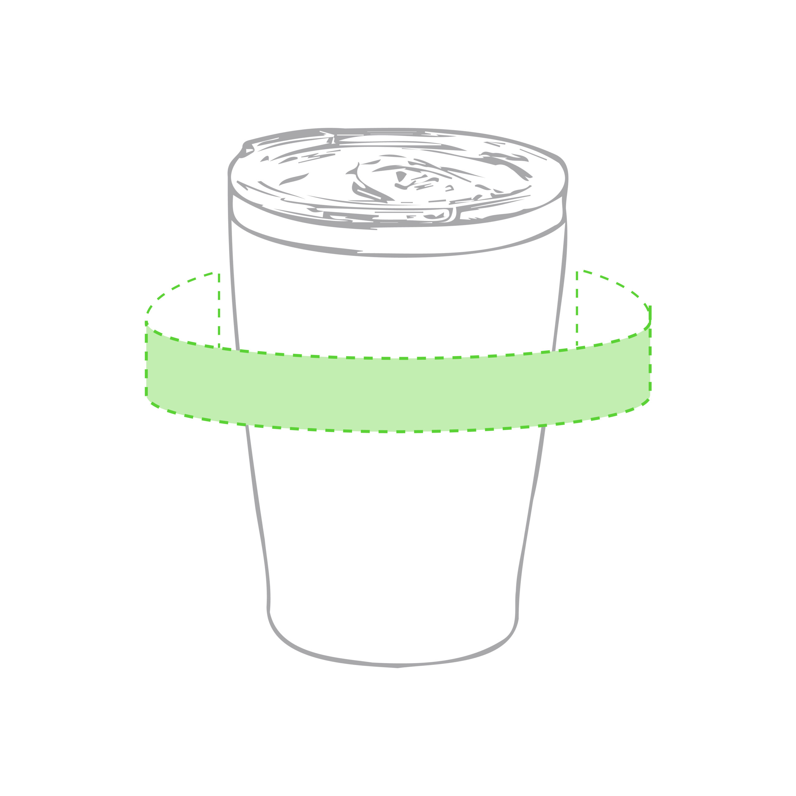Alrededor del vaso